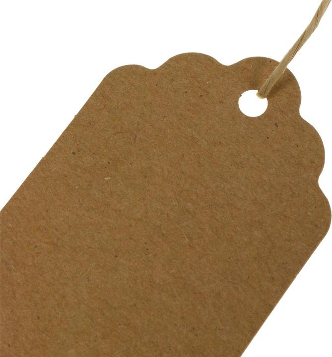 Produktbild Viana Geschenkanhänger mit Papierkordel 100 Stück (100x)