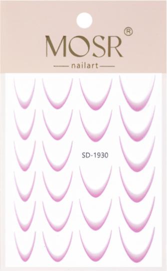 Produktbild Nagellack24 Nail Art Sticker Selbstklebend Ombre
