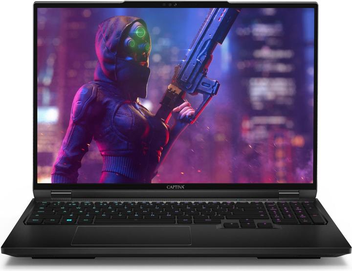 Captiva Giochi di alto livello I86-497 (16", Intel Core i9-14900HX, 16 GB, 256 GB, DE)