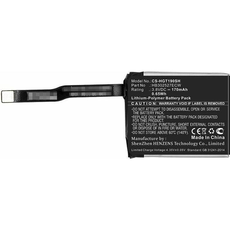 Thumbnail - CoreParts Battery for Smartwatch, Smartwatch Zubehör, Schwarz