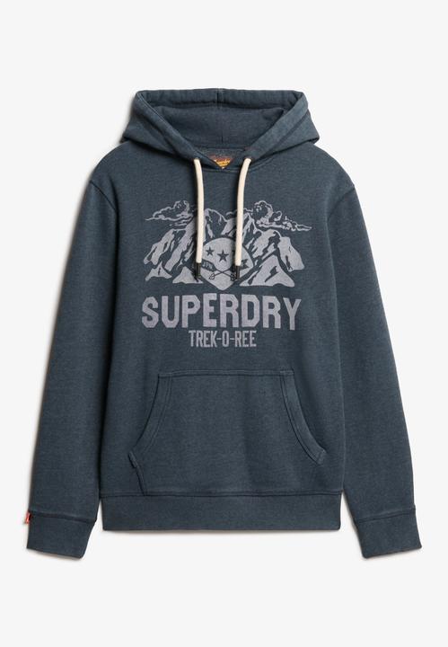 Immagine prodotto Superdry Lo-Fi Outdoor locker geschnittenes, einfarbiges Hoodie (XL)