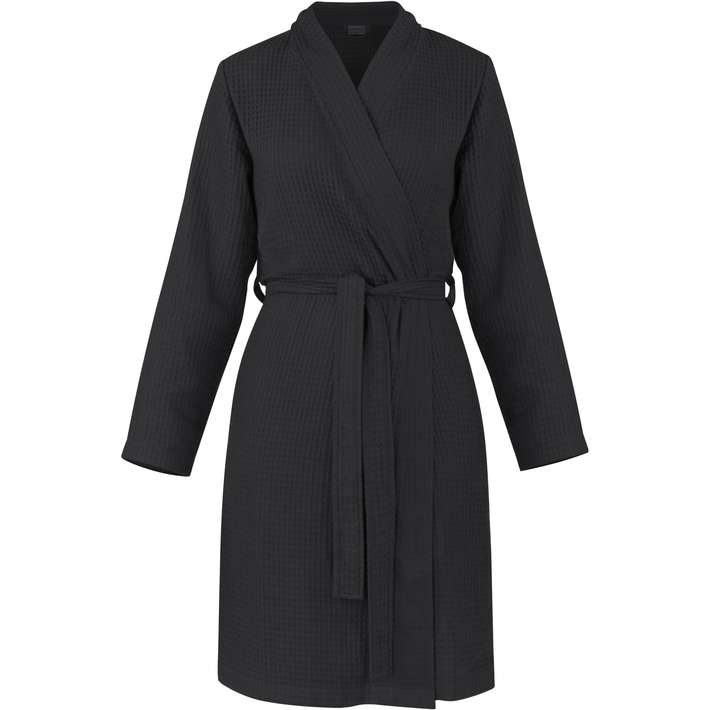 Normani, Bademantel, Damen Morgenmantel aus Bambus-Waffelpique Manisa - 9629 (L, XL)