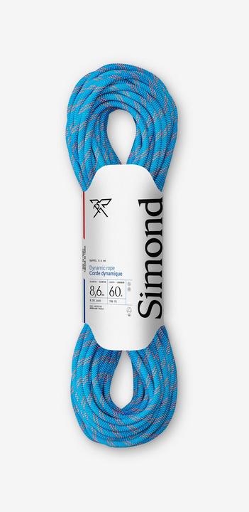 Produktbild Simond Kletterseil Halbseil 8.6 mm Polyamid (60 m)