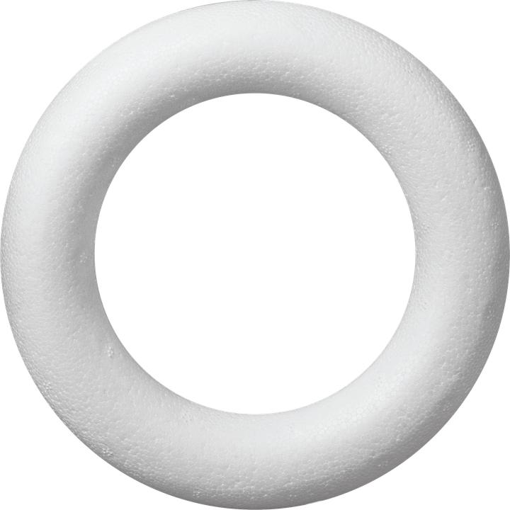 Knorr Prandell Styrofoam half ring (Roman) 15cm PU=4 pieces