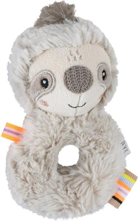Actual product image Fehn Ring-Greifling Faultier, Material: Polyester, Plüsch