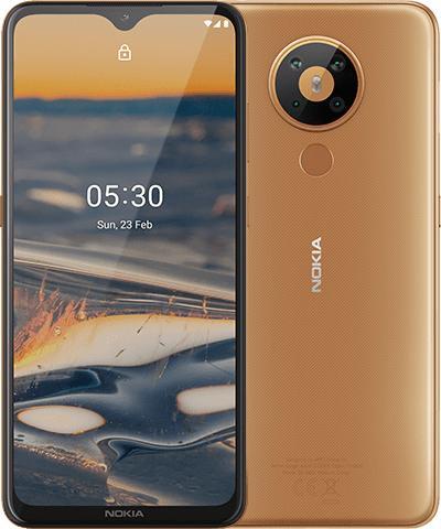 Nokia 5.3 (64 Go, Sable, 6.55", Double SIM, 13 Mpx, 4G)