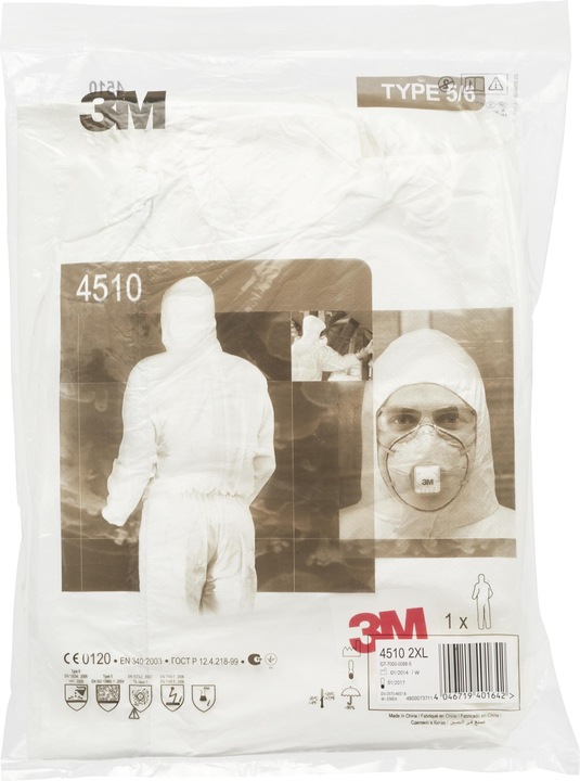 Actual product image 3M Protective suit 4510 (M)