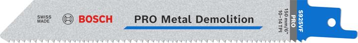 Immagine prodotto Bosch Professional Zubehör Lama PRO Metal Demolition S925VF, 1,25 x 19 x 150 mm, 5 pezzi.