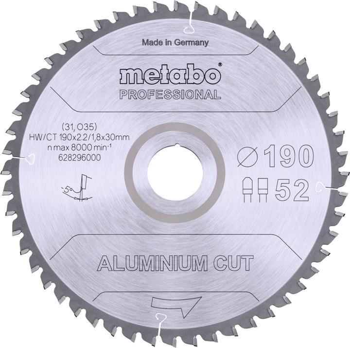 Productafbeelding Metabo Aluminium snede - Professioneel