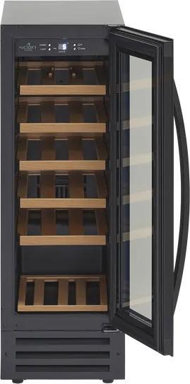Image du produit Scandomestic SV 19 B - Cave à vin - 1 zone - largeur : 29,5 cm - profondeur : 56,1 cm - hauteur : 86,5 cm - -