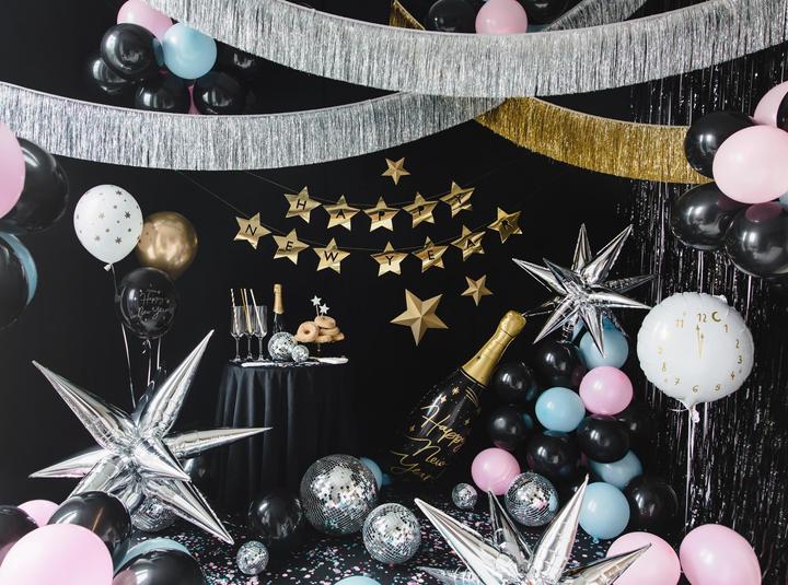 Produktbild Partydeco Ballon en alu - Bouteille Happy New Year (1 x)