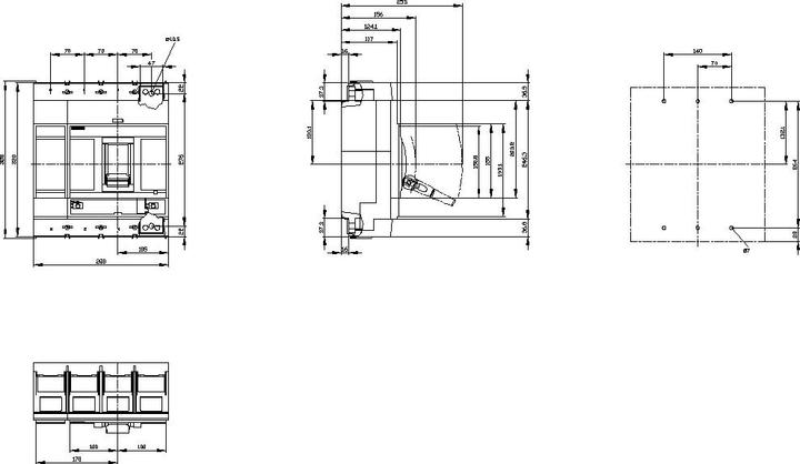 Actual product image Siemens 3VA1510-7EF42-0AA0 Circuit-breaker 1 pc Setting range current