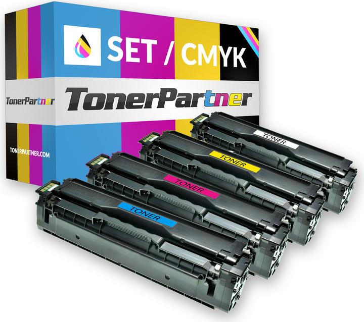 Immagine prodotto Inkadoo Toner Il multipack compatibile con Samsung CLT-P504C/ELS / C504 / SU400A contiene 4 cartucce di (M, C, Y, FC)