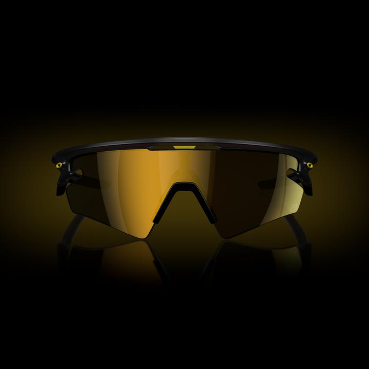 Actual product image Oakley Sphaera Slash - Radbrille (Tour de France Matte Black Ink, Prizm 24K polarised, Prizm 24k polarized)