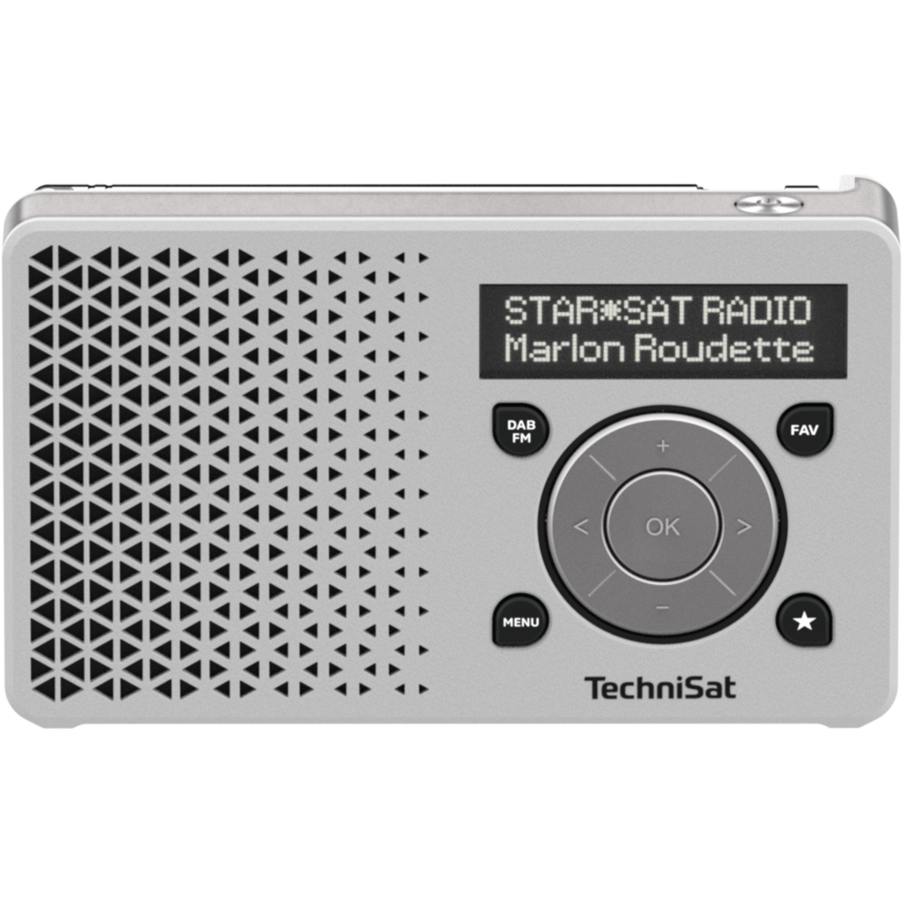 Thumbnail - TechniSat Digitradio 1 (DAB+, FM), Radio, Silber, Weiss