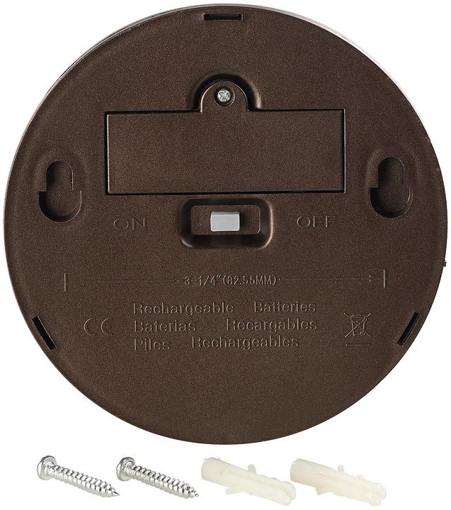 Produktbild Lunartec 3er-Set Solar-LED-Zaunleuchte (1 lm, IP44)