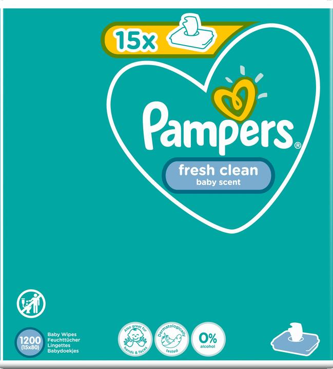 Immagine prodotto Pampers Fresco e pulito (1200 Pezzo/i)
