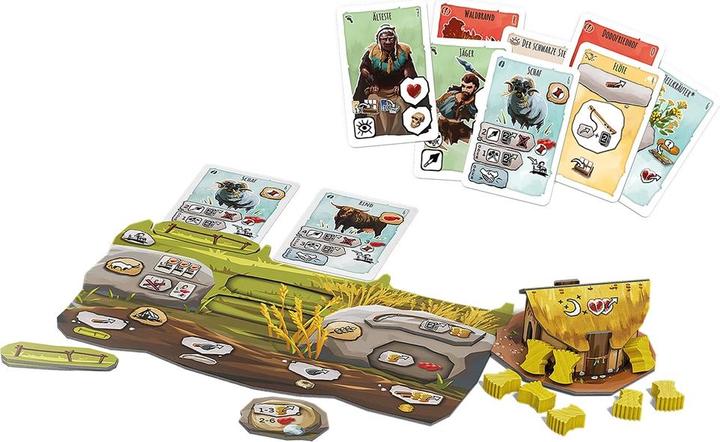 Actual product image Hans im Glück HIGD1016 - Ein neuer Anfang - Card game, for 2-4 players, from 10 years (DE Expansion) (German)