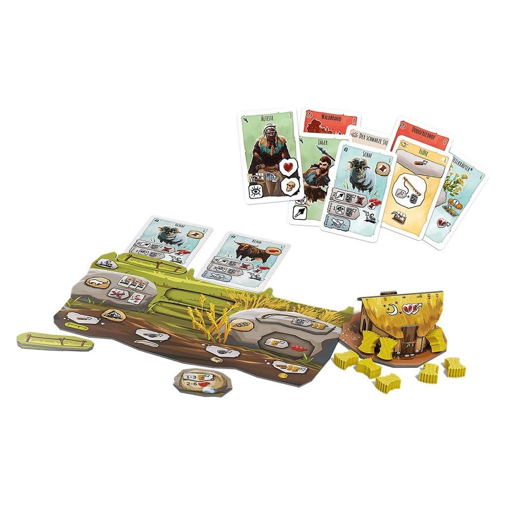 Hans Im Glück Paleo – Un Nuovo Inizio Espansione Gioco Da Tavolo In Tedesco, Asmodee, Multicolore, Per 2-4 Giocatori