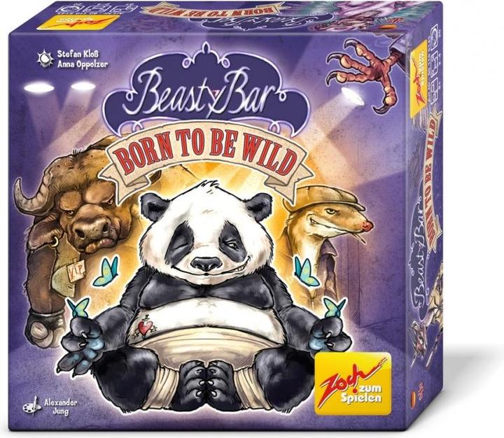 Actual product image Zoch ZOC05143 - Beasty Bar - Born to be Wild, card game, for 2-4 players, from 8 years (German)