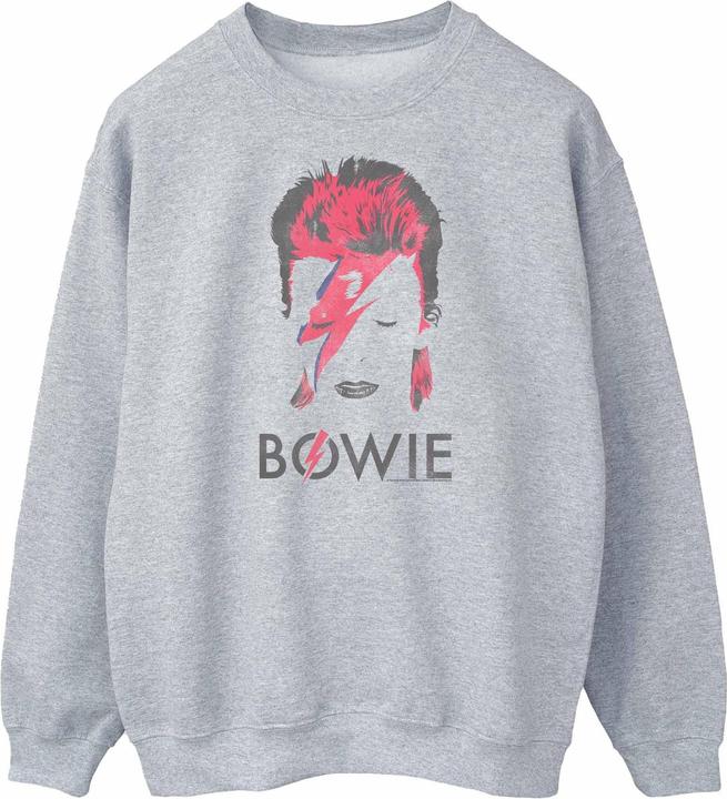 Produktbild David Bowie Aladdin Sane Distressed Sweatshirt (M)