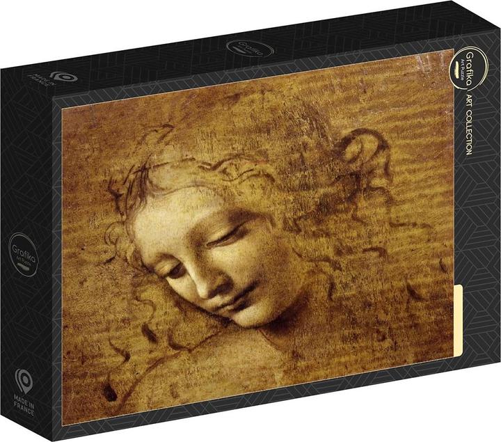 Produktbild Grafika Puzzle 1000 pieces Leonardo da Vinci : The Face of Giovane Fanciulla (1000 Teile)