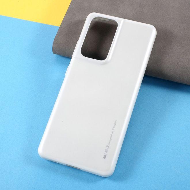 Thumbnail - Goospery i Jelly Metal Series (Samsung Galaxy S21 Ultra), Smartphone Hülle, Grau