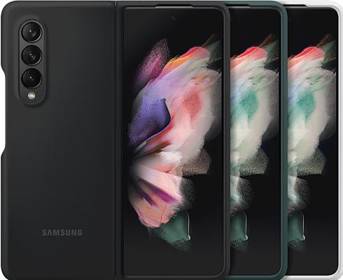 Actual product image Samsung silicone cover (Samsung Galaxy Z Fold3)
