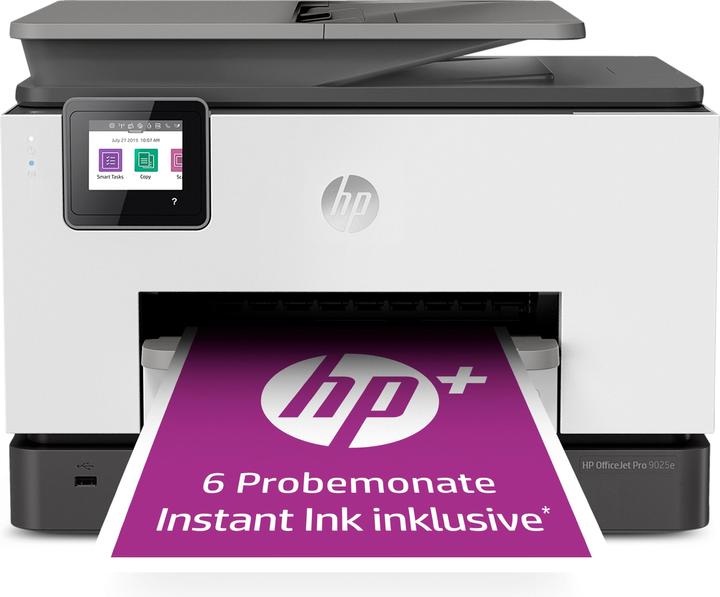 Produktbild HP OfficeJet Pro 9025e (Tintenpatrone, Schwarz-Weiss)
