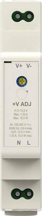 Productafbeelding Goobay DIN-rail voedingseenheid 12 V, 1,25 A, 15 W