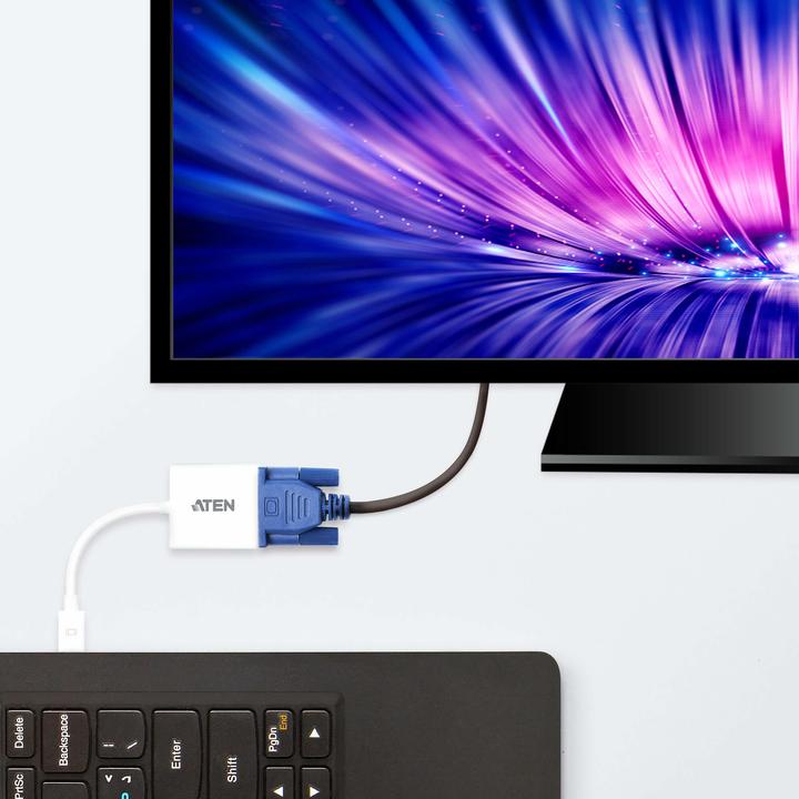 Produktbild Aten VC920 DisplayPort-Adapter (Sub-D 15, 20 cm)