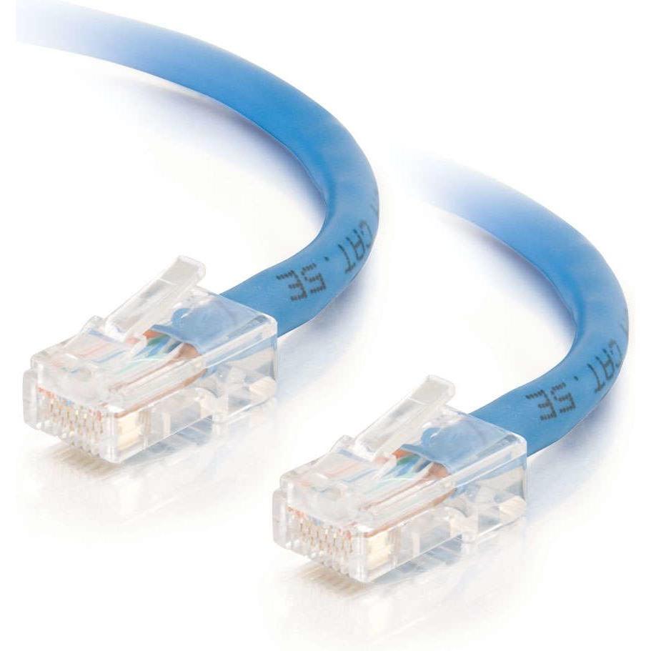 C2G Cat5e Non-Booted Unshielded (UTP) Network Patch Cable (UTP, CAT5e, 0.50 m), Netzwerkkabel