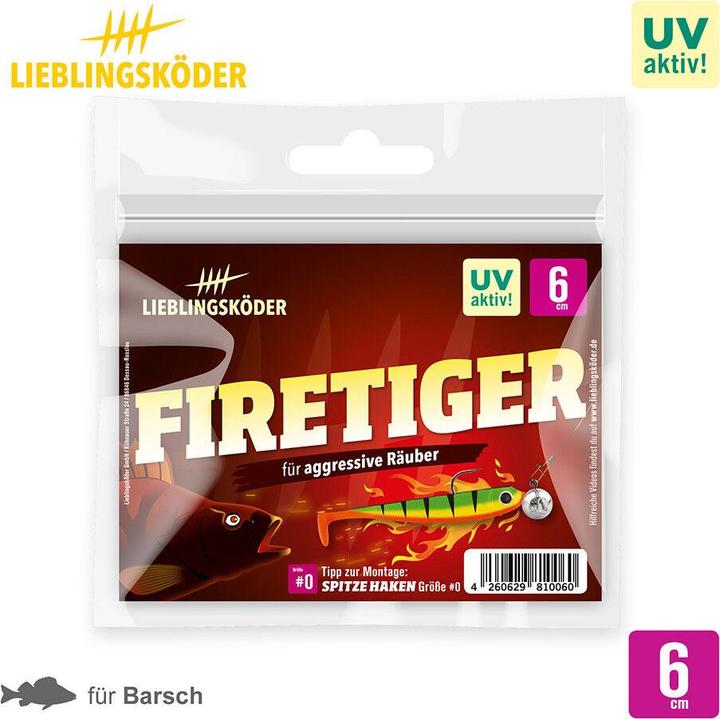 Produktbild Lieblingsköder Firetiger (15 cm)