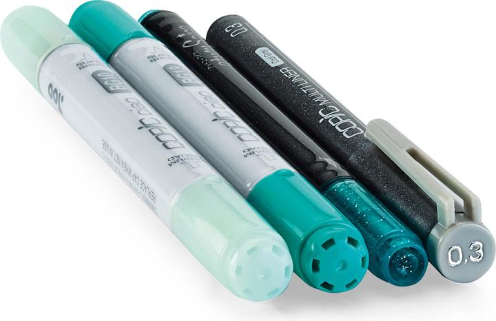 Produktbild Copic Doodle Pack Turquoise (4x)