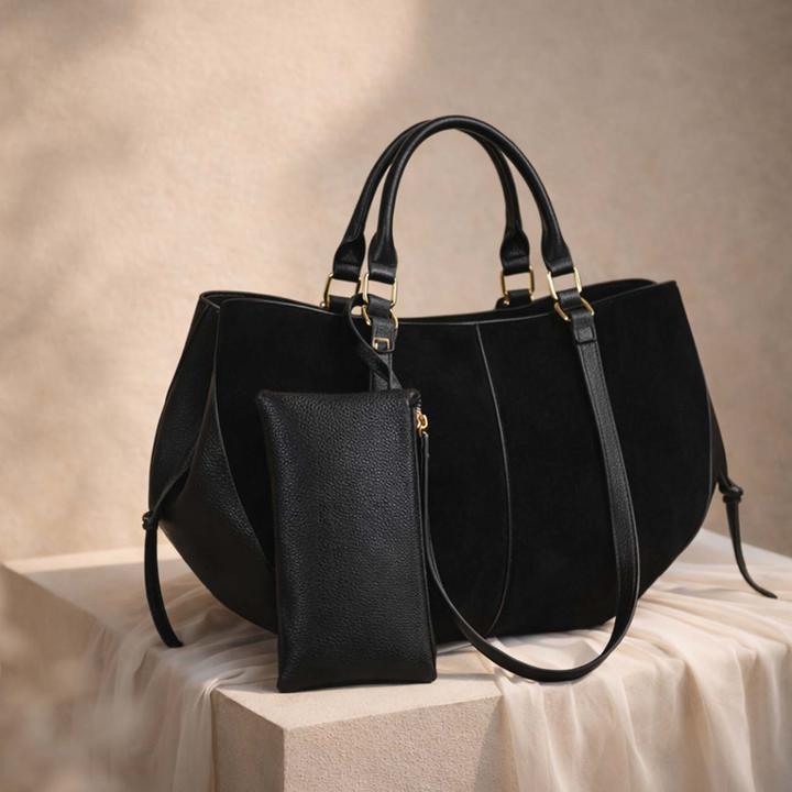 Immagine prodotto Gallantry Damen Shopper Materialmix mit Pochette