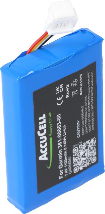 Produktbild AccuCell Akku Garmin 361-00063-00, Garmin Motorrad BMW Navigator