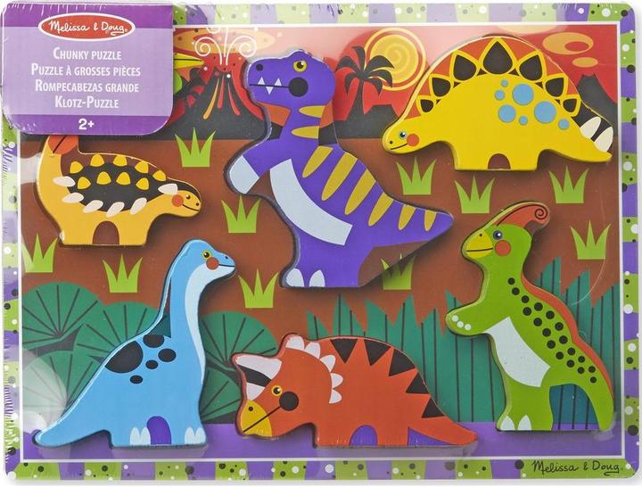 Actual product image Melissa & Doug Dinosaur (7 pieces)