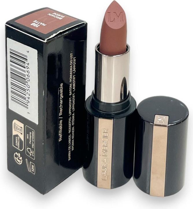 Immagine prodotto Laura Mercier - Caviar Smoothing Matte Lipstick 3.8 g - Shade: 198 Brown Suede (198 Camoscio marrone)