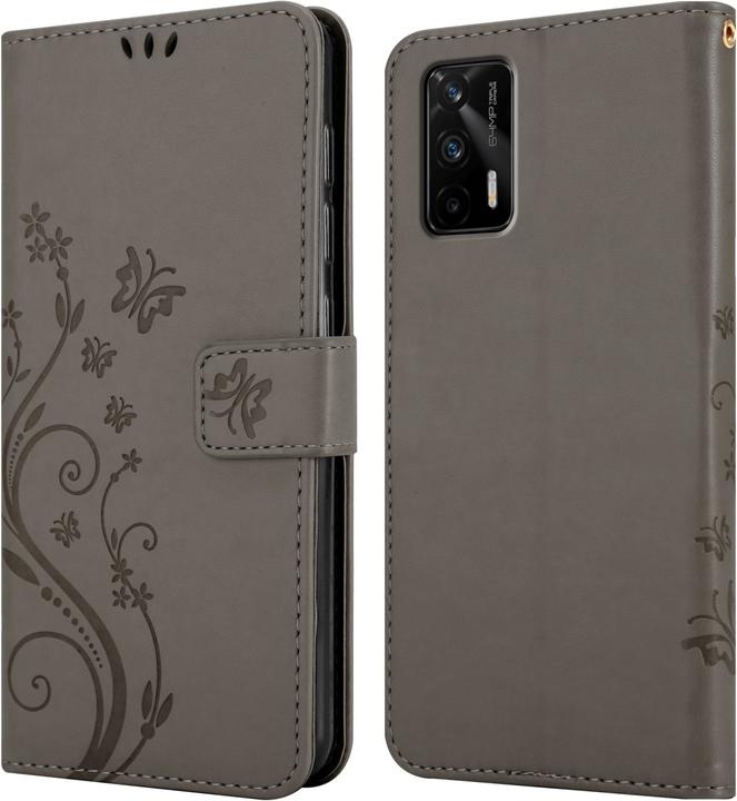 Immagine prodotto Cadorabo Custodia a libro floreale per Realme GT / GT Neo 2T / Q3 PRO (Realme GT Neo 2T, Realme Q3 Pro 5G)