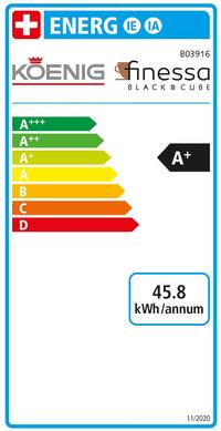 Etichetta energetica Koenig Finessa Black Cube