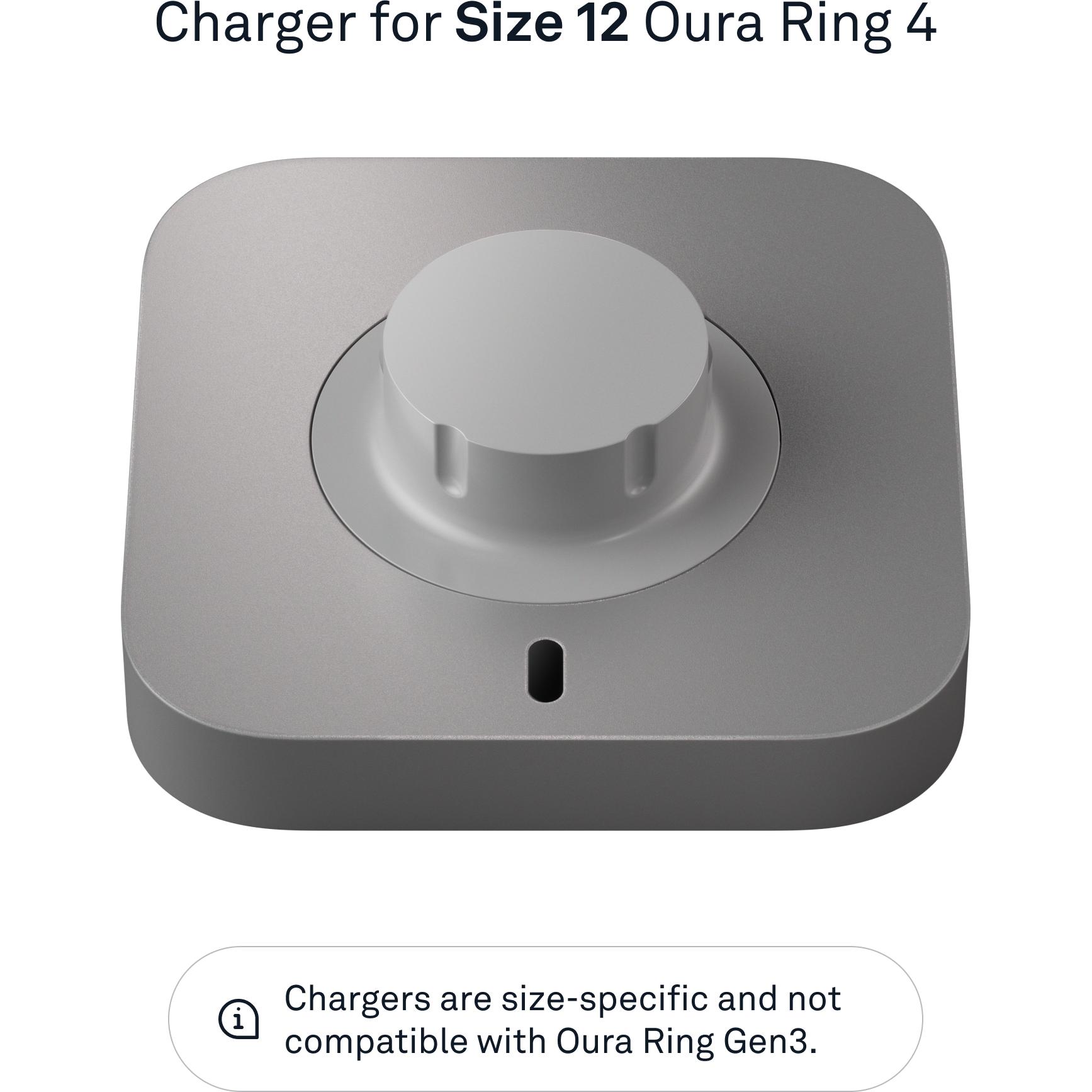 Thumbnail - Oura Ring 4 Charger, Smart Ring Zubehör, Grau