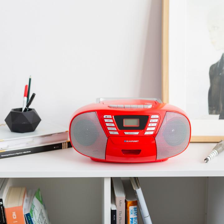 Immagine prodotto Blaupunkt Stereo Portatile Con Lettore CD Per Bambini | B 120 (FM, PLL, Bluetooth)