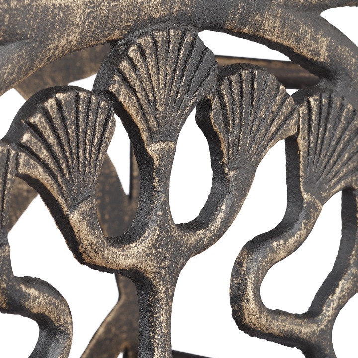 Actual product image Relaxdays Cast Iron Umbrella Stand, Rectangular (30.5 x 16 x 48.5 cm)