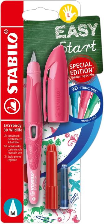 rosa – mit Tierwelt Amazonas