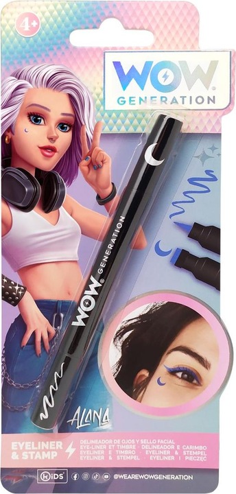 Produktbild Kids Licensing Wow Generation Eye Liner Disp (Schwarz)