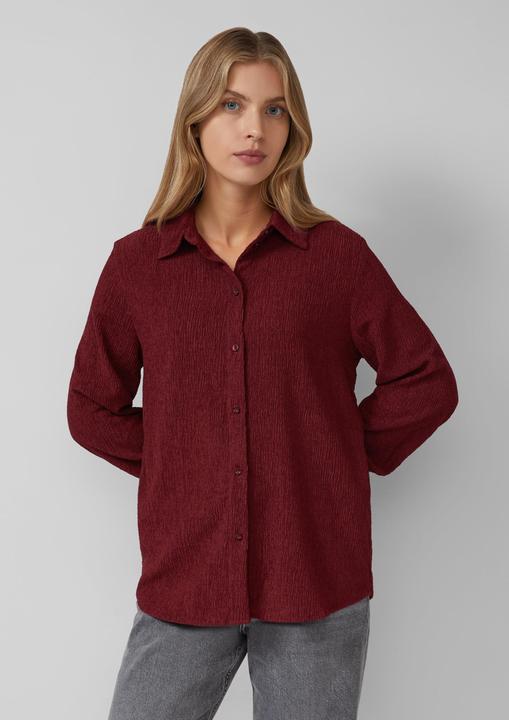 Immagine prodotto s.Oliver Bluse Strukturierte Jersey-Bluse mit Raffung am Rücken (32)