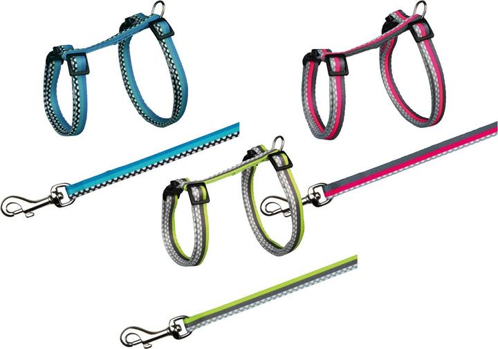 Image du produit Trixie Harnais pour chat avec laisse Freshline Spot (27, 28, 29, 30, 31, 32, 33, 34, 35, 36, 37, 38, 39, 40, 41, 42, 43, 44, 45, Chat, Général)