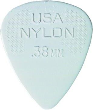 Dunlop Plectren Nylon 038 (12) (12x, 0.38 mm)