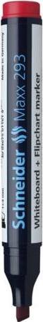 Actual product image Schneider Whiteboard/flipchart marker Maxx 293 2-5mm red wedge tip (1x)