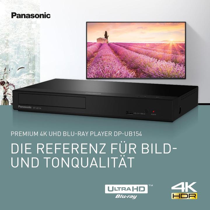 Actual product image Panasonic DP-UB154 (Bluray Player)
